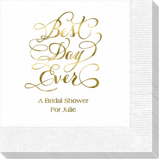 Whimsy Best Day Ever Napkins